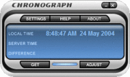 Chronograph screenshot